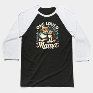 One loved mama - cats Baseball T-Shirt